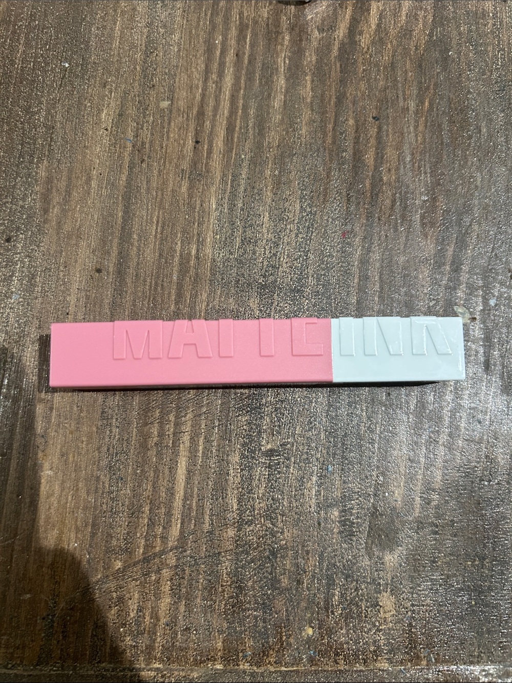 Maybelline Matte Ink Dual-Tone Pink and White Lipstick